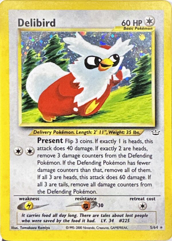005-064 Delibird Holo Unlimited (EN) – GOOD (GD)