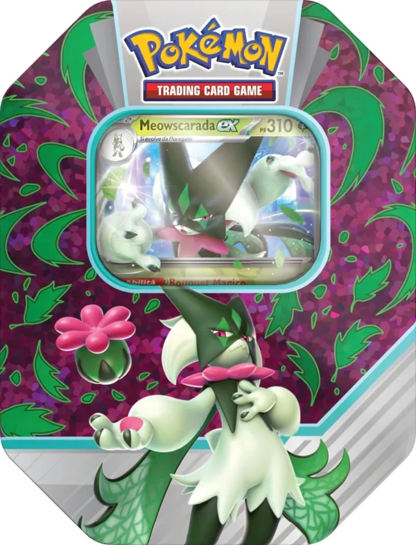Tin da Collezione Partner di Paldea: Meowscarada-ex