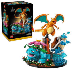 Venusaur, Charizard e Blastoise