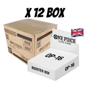 One Piece TCG: Booster Pack -The Time of Battle- [OP-16] Case Sealed 12X Box ⚠️PREORDER⚠️