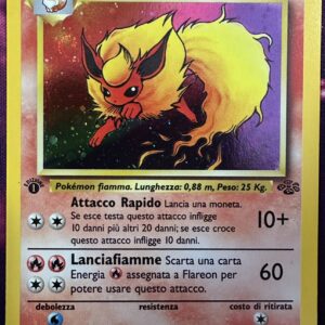 03/64 Flareon Holo Prima Edizione ITA  "Swirl"