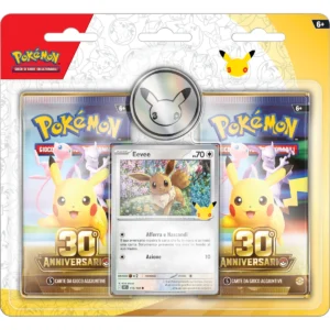 Blister Collezione 30° Anniversario con Moneta Pikachu ITA
